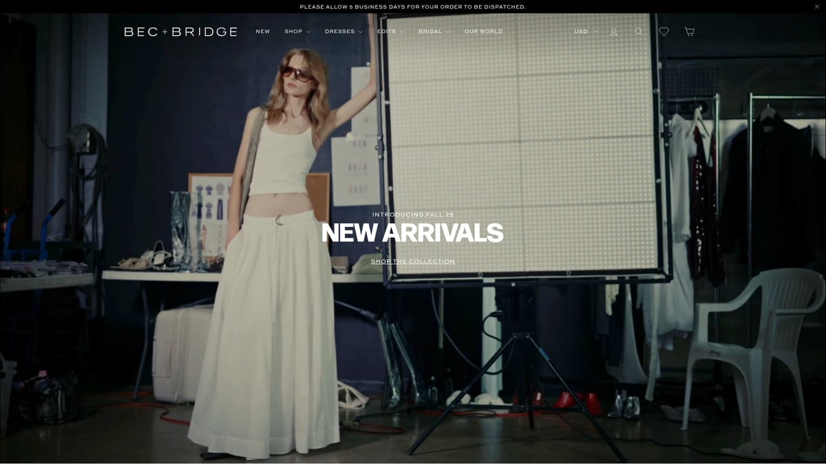 9 Stunning Australian Boutique Dresses to Try in 2025 - Bec + Bridge Moon Dance Strapless Dress