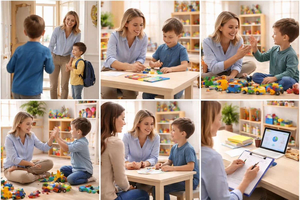 Applied Behavior Analysis Services: A Compassionate Guide 3 ABA therapy session flow