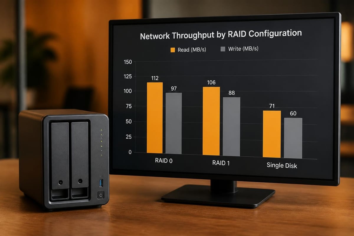 DS214 network performance