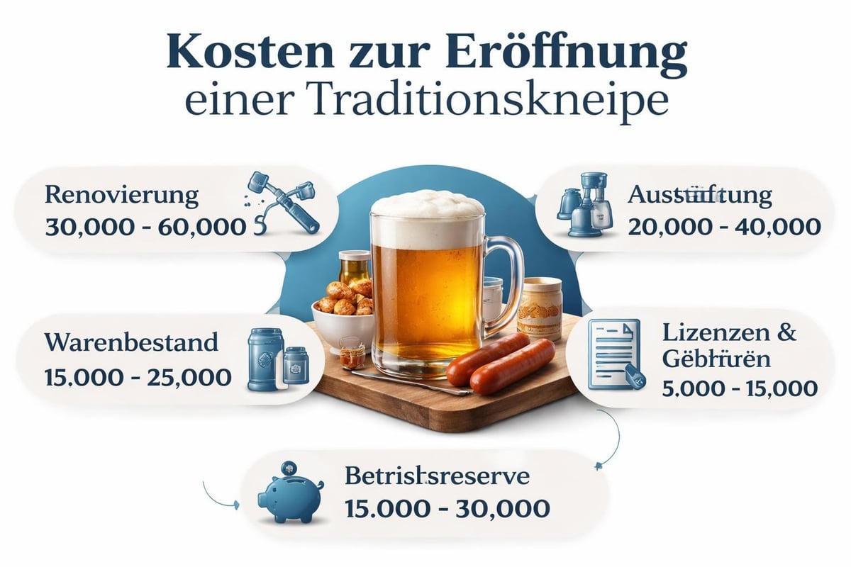 Kneipe Investitionskosten Überblick