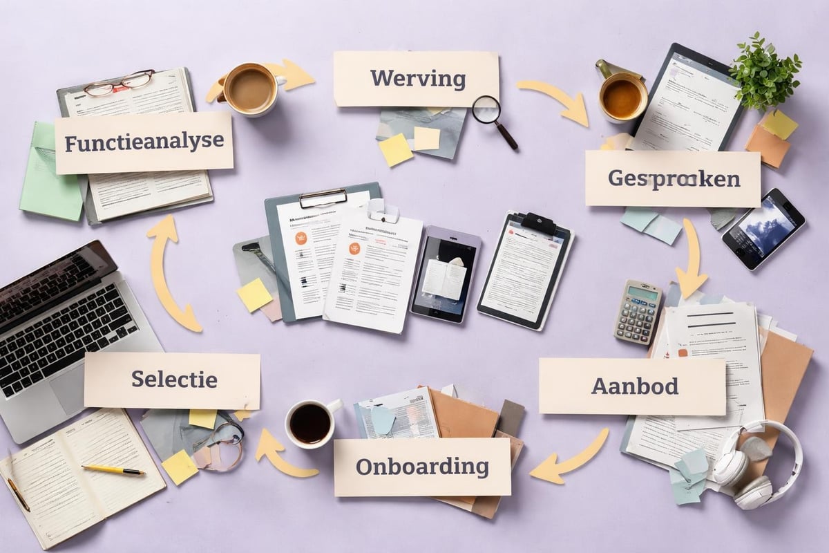 Recruitment proces stappen