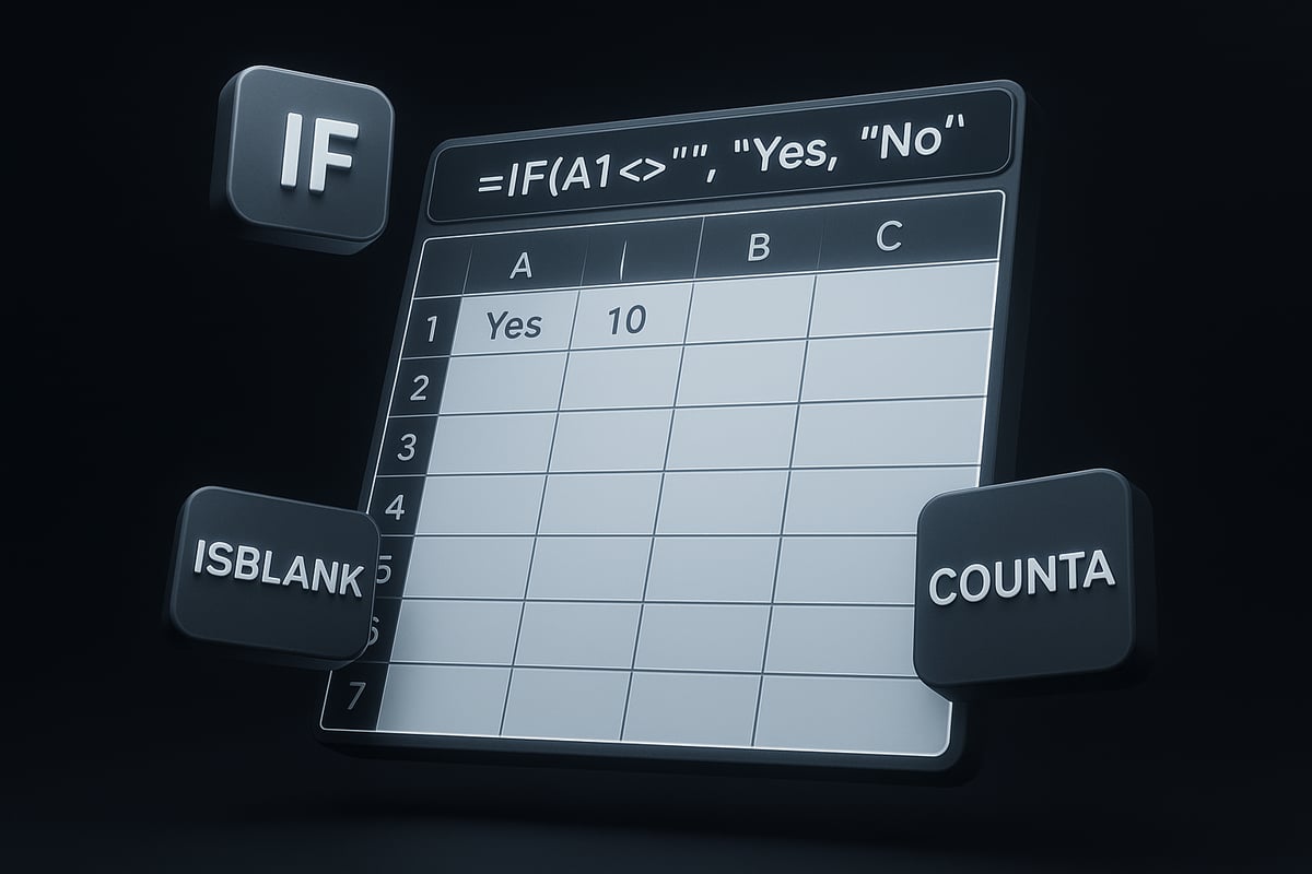 Understanding “If Not Blank” Logic in Excel