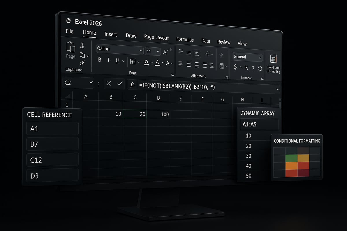 Step-by-Step Guide: Building “If Not Blank” Formulas in Excel 2026