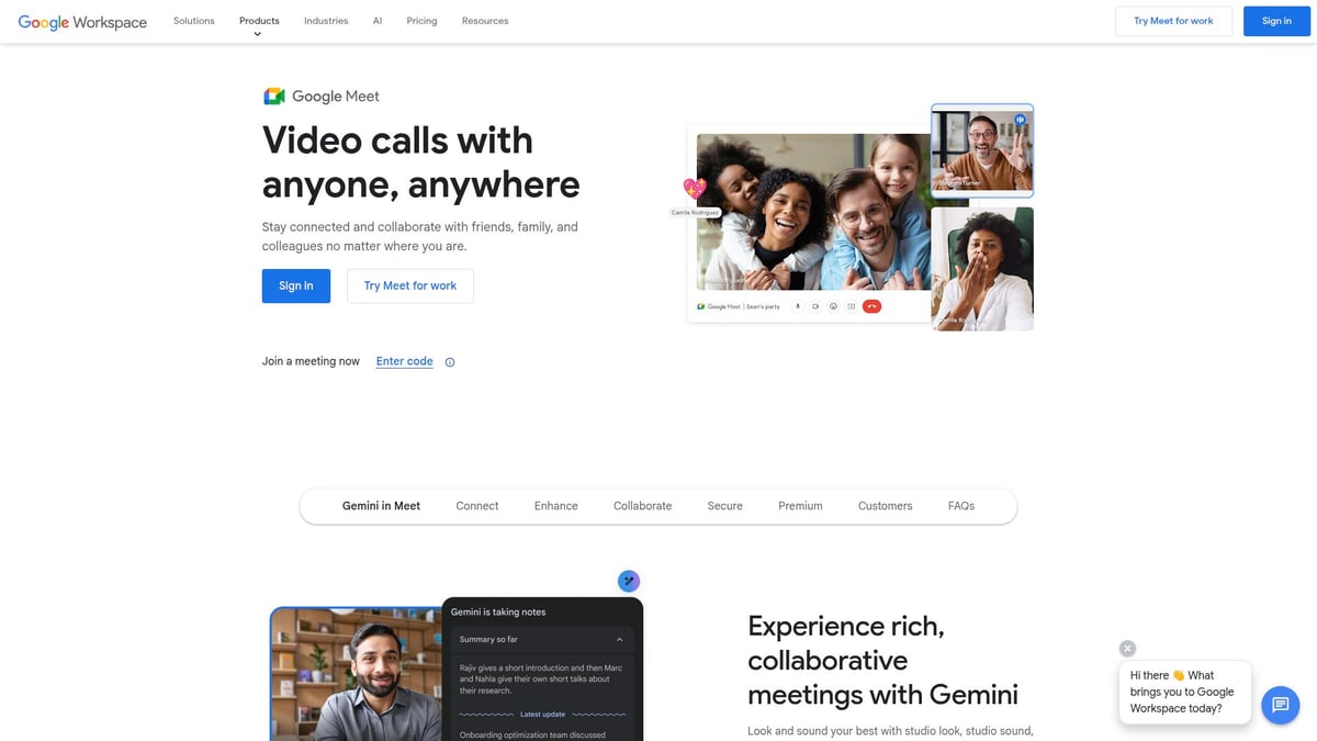 7 Leading Skype Alternative Options to Try in 2025 - Google Meet