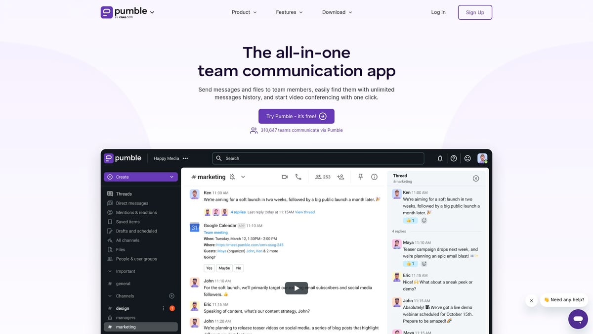 7 Leading Skype Alternative Options to Try in 2025 - Pumble