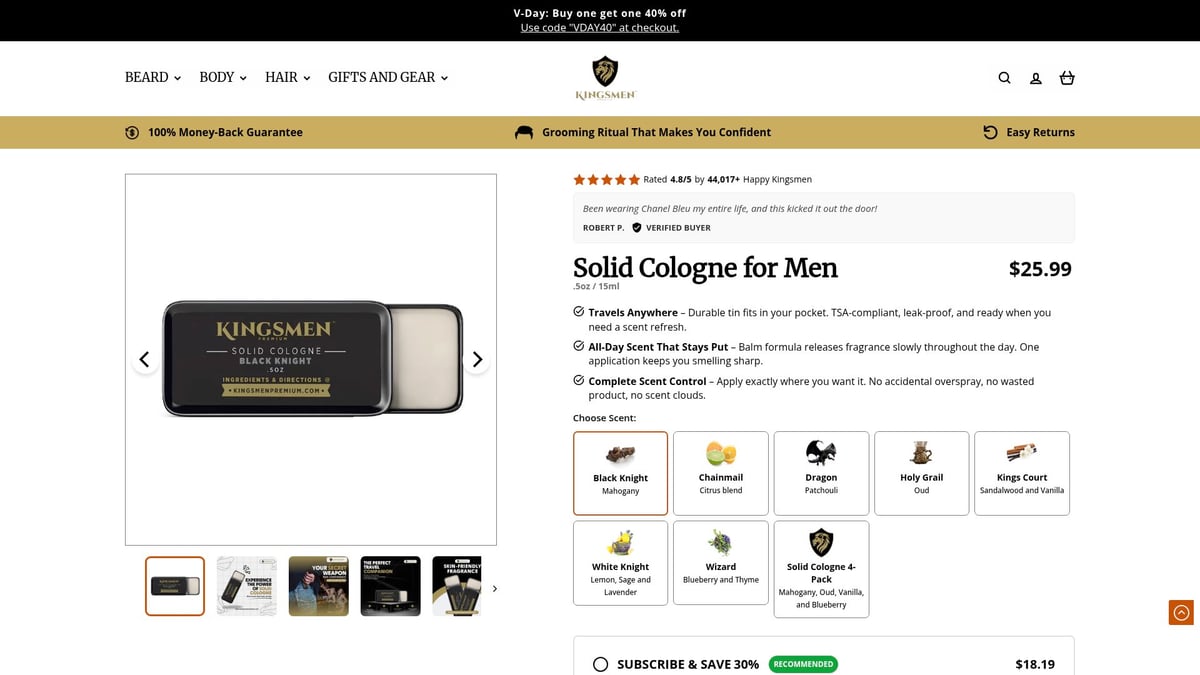 Top 10 Masculine Scents to Try in 2026 - Dragon by Kingsmen Premium