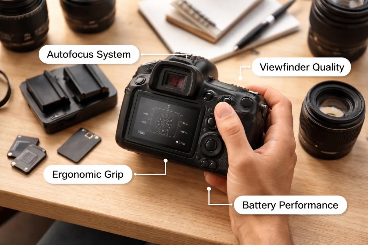 Key DSLR features for beginners