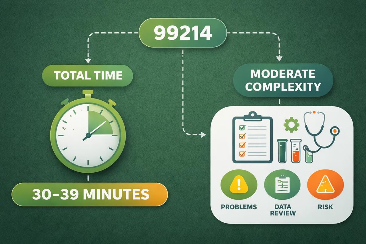 Time-based versus medical decision-making pathways