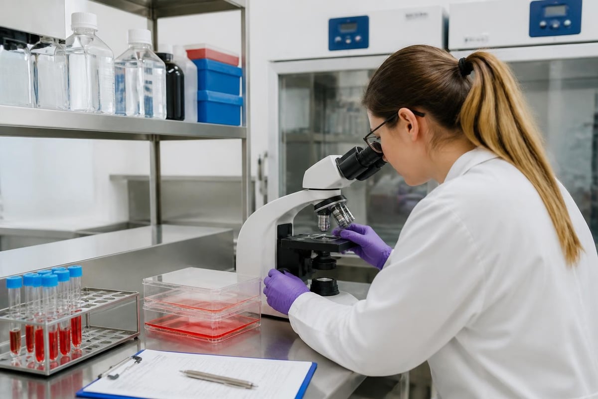 Stem cell quality control workflow