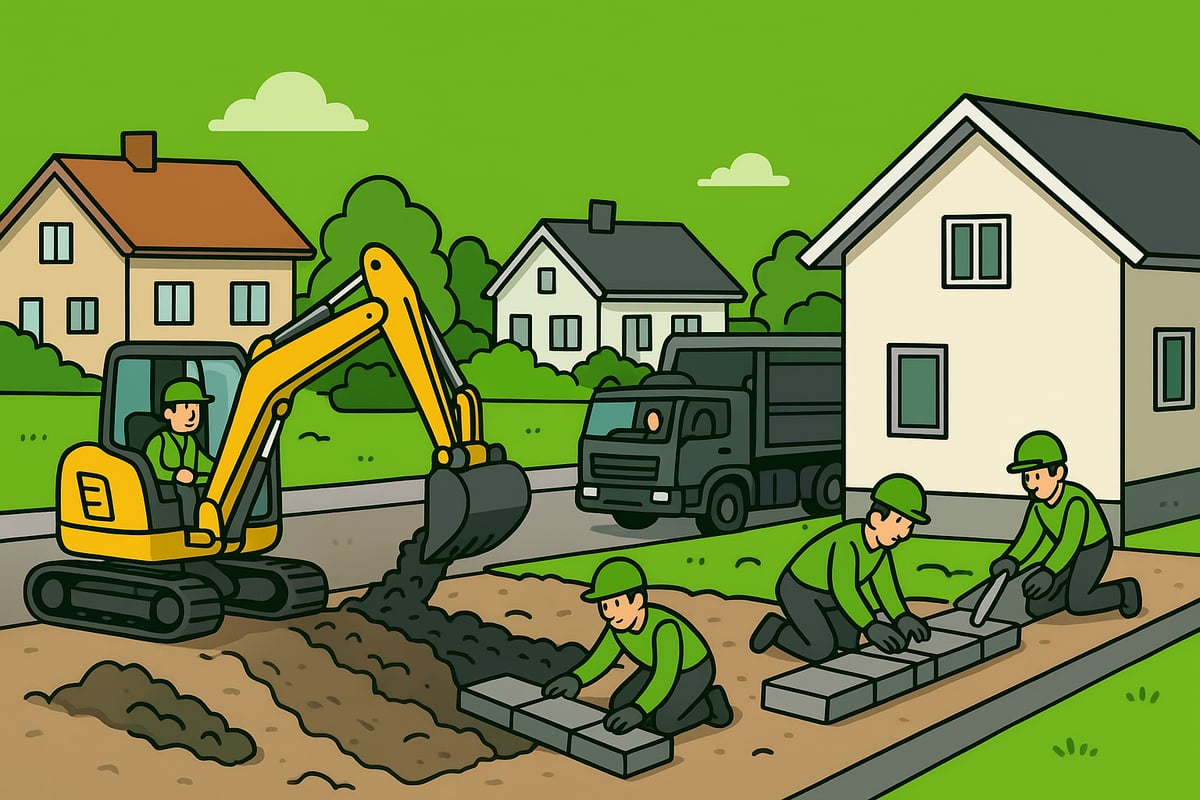 Vanliga typer av markarbeten i Kungälv – Exempel & lösningar