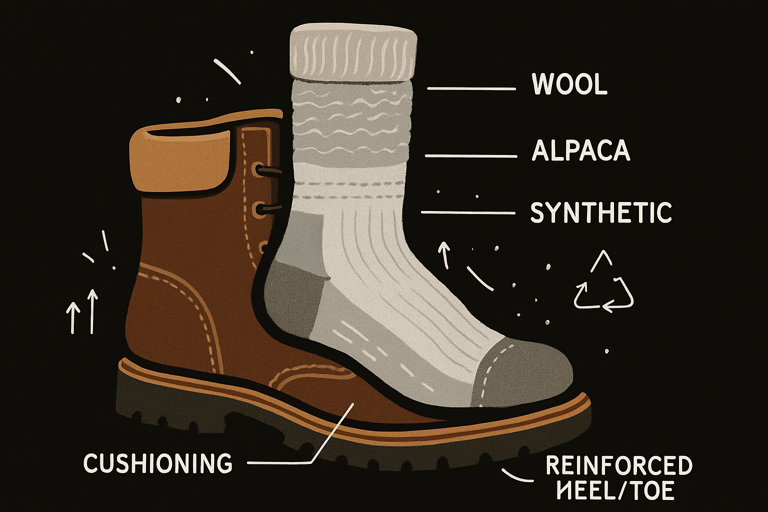What Makes a Great Thick Sock for Boots?