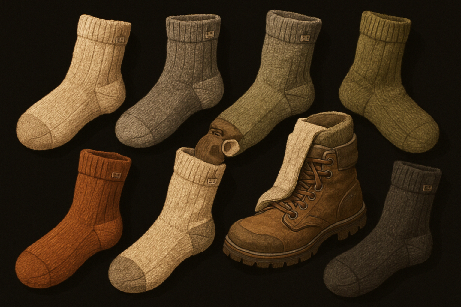 7 Best Thick Socks for Boots to Keep You Warm in 2025