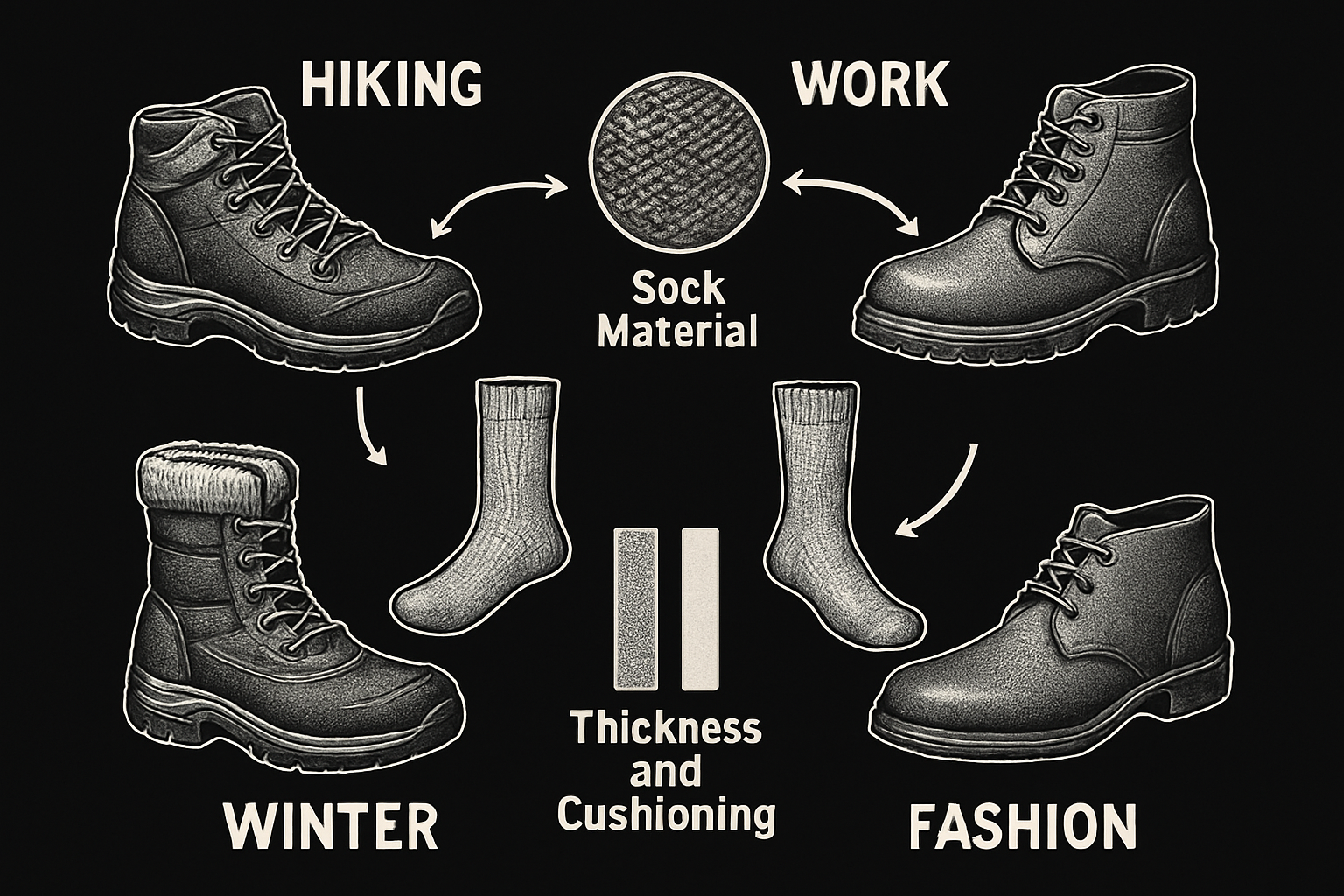 How to Choose the Right Thick Socks for Your Boots