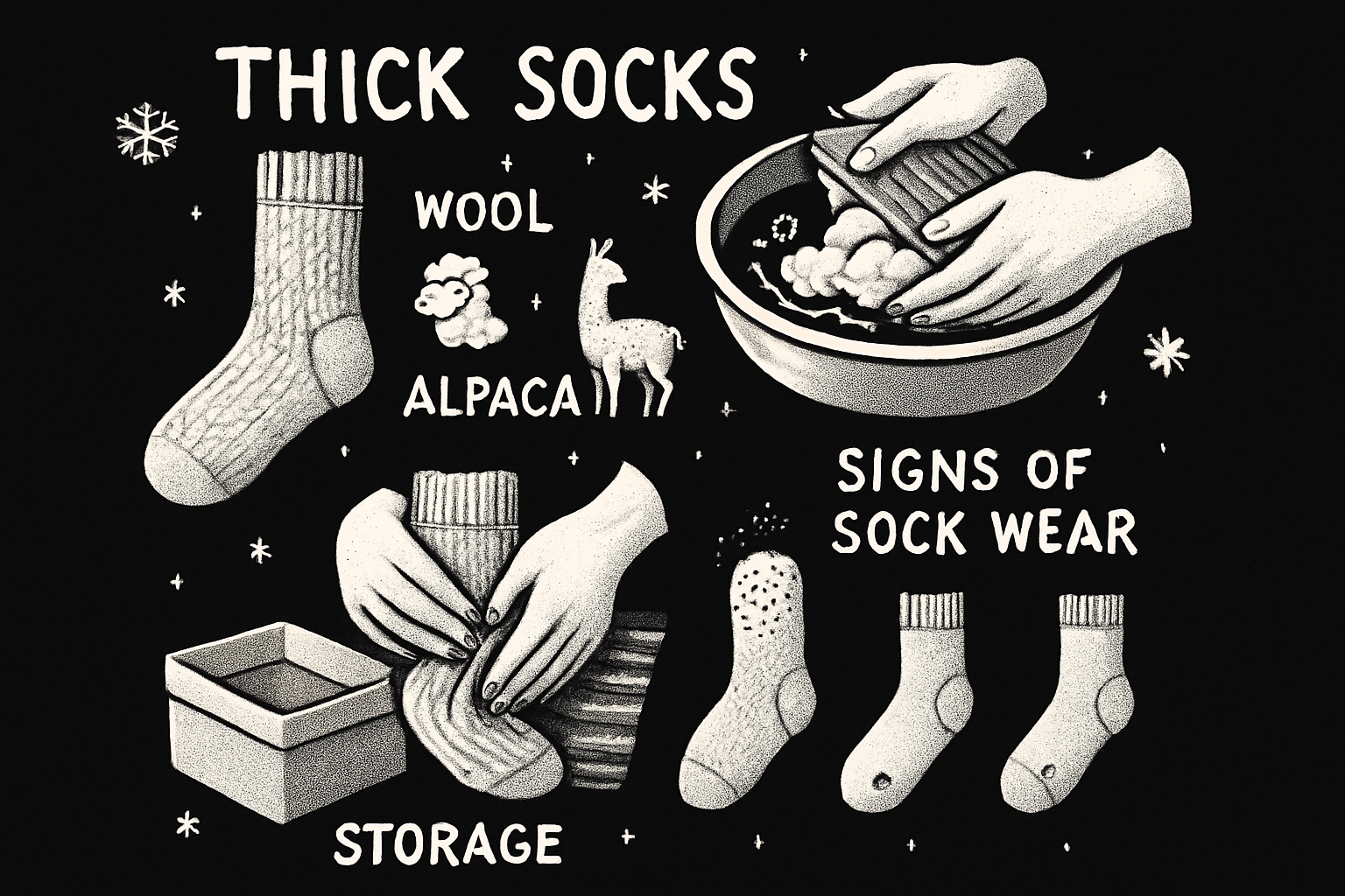 Care Tips to Extend the Life of Your Thick Socks