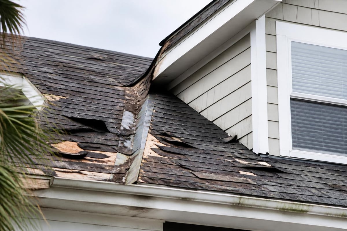 Common roof failure points