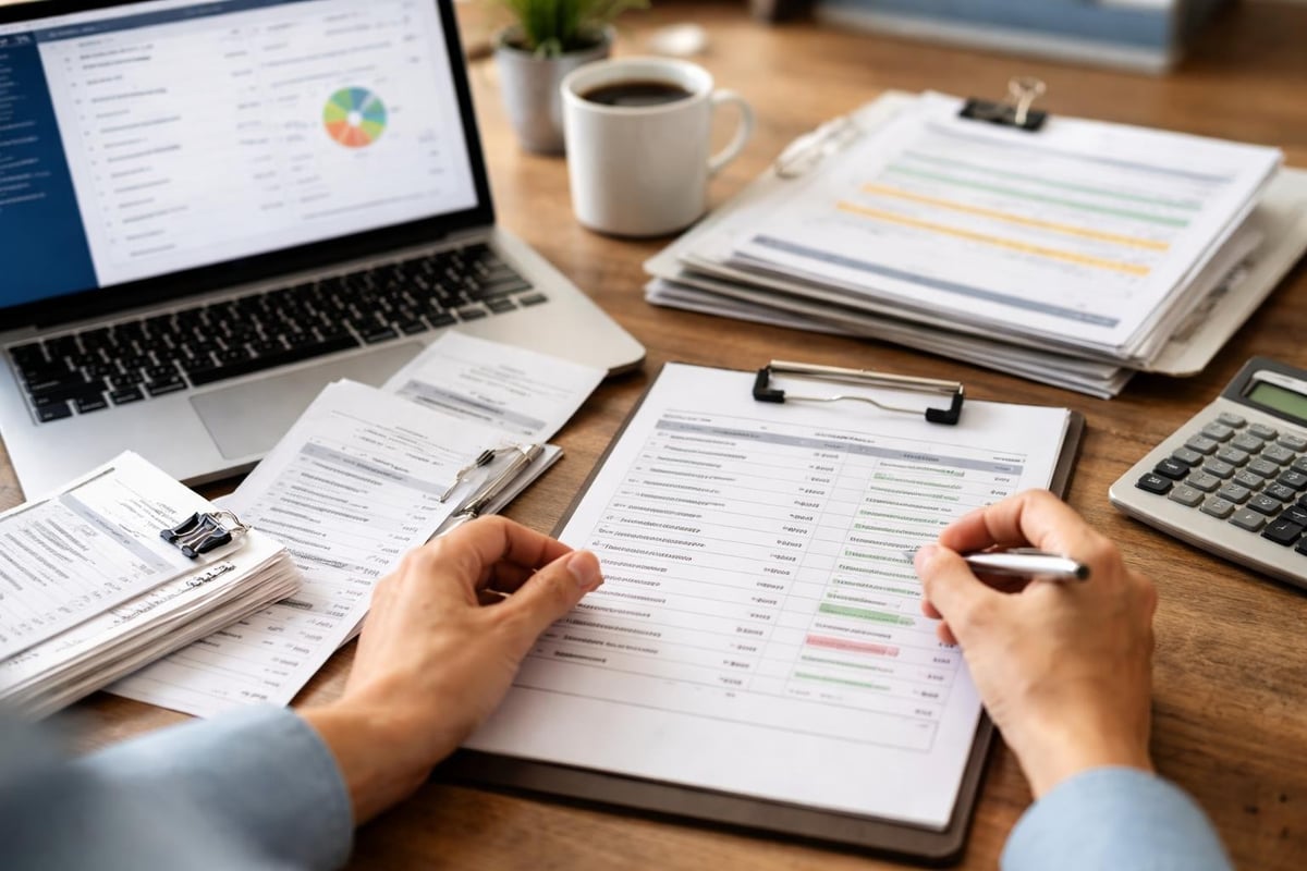 Business statement workflow