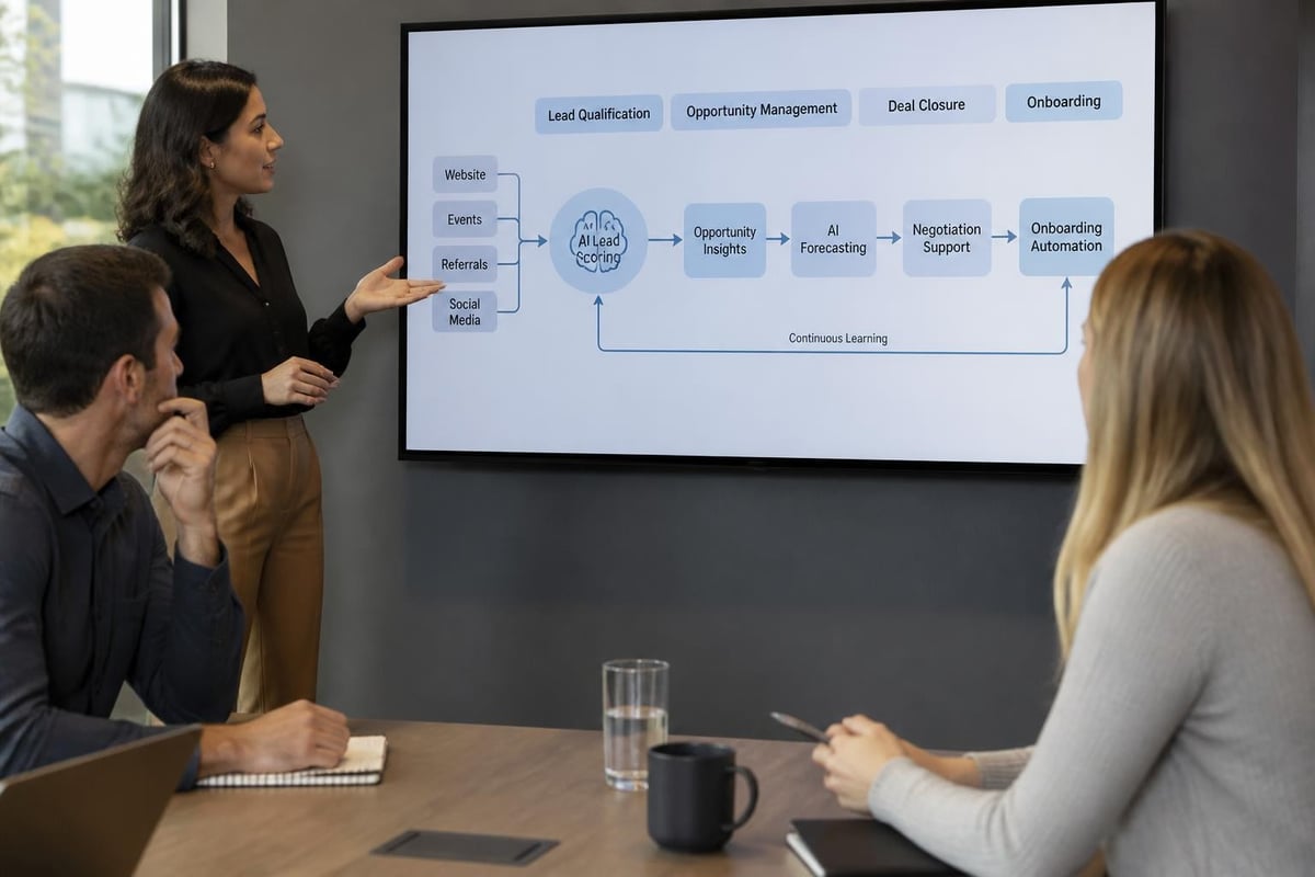 AI sales technology workflow
