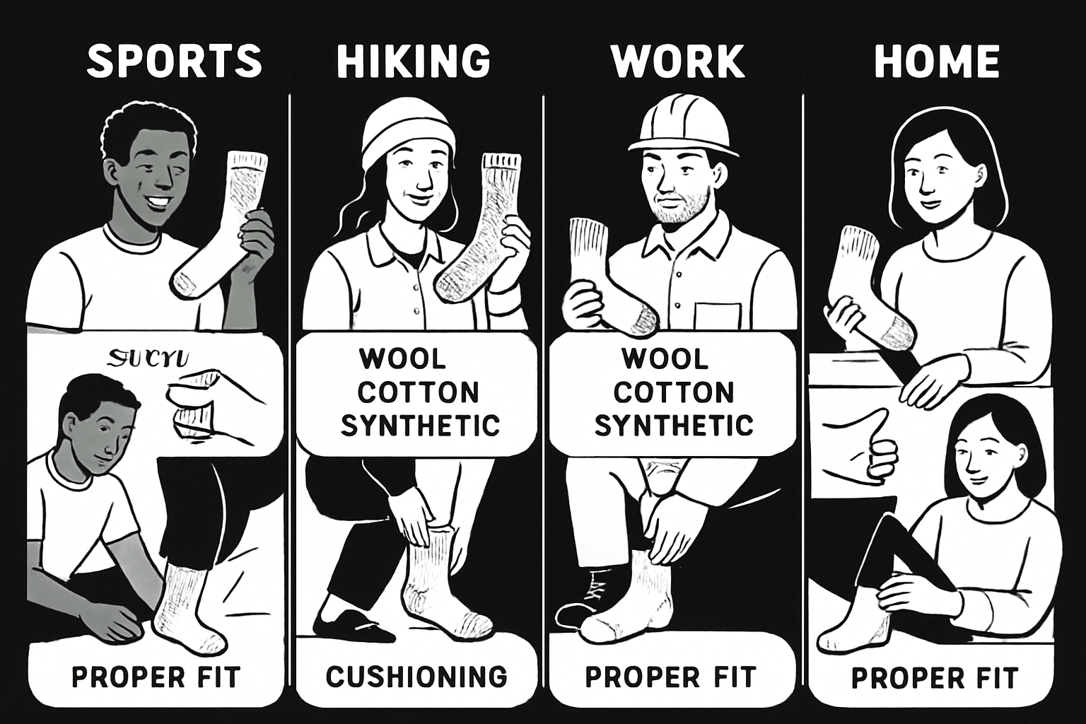Step-by-Step Guide: How to Choose Extra Thick Socks in 2025