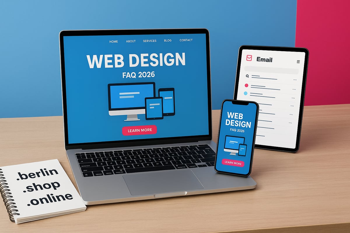 <span style="color:#3882DB;">DOMAINREGISTRIERUNG UND E-MAIL: WAS MUSS ICH 2026 BEACHTEN?</span>