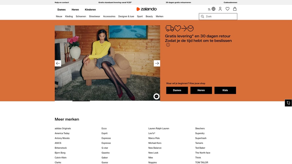 9 Beste Kleding Websites Om Te Shoppen In 2026 - Zalando