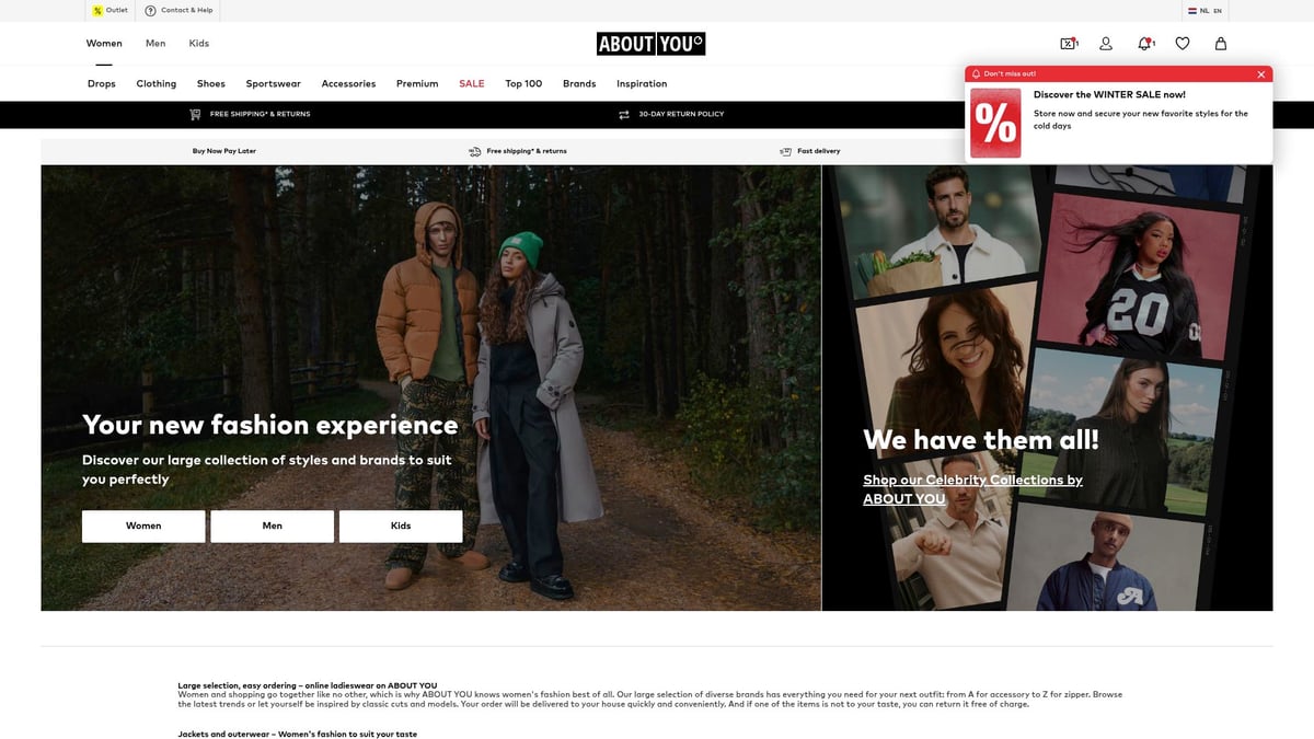 9 Beste Kleding Websites Om Te Shoppen In 2026 - About You