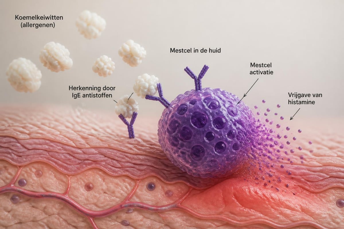 Immuunrespons koemelkallergie