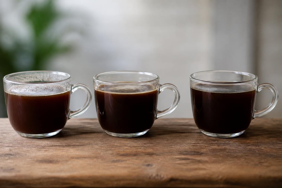 Coffee degradation over time