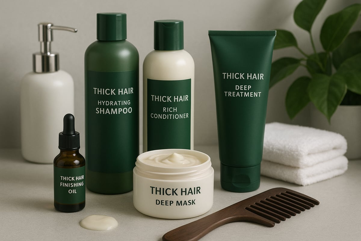 Choosing the Right Products for Thick Hair