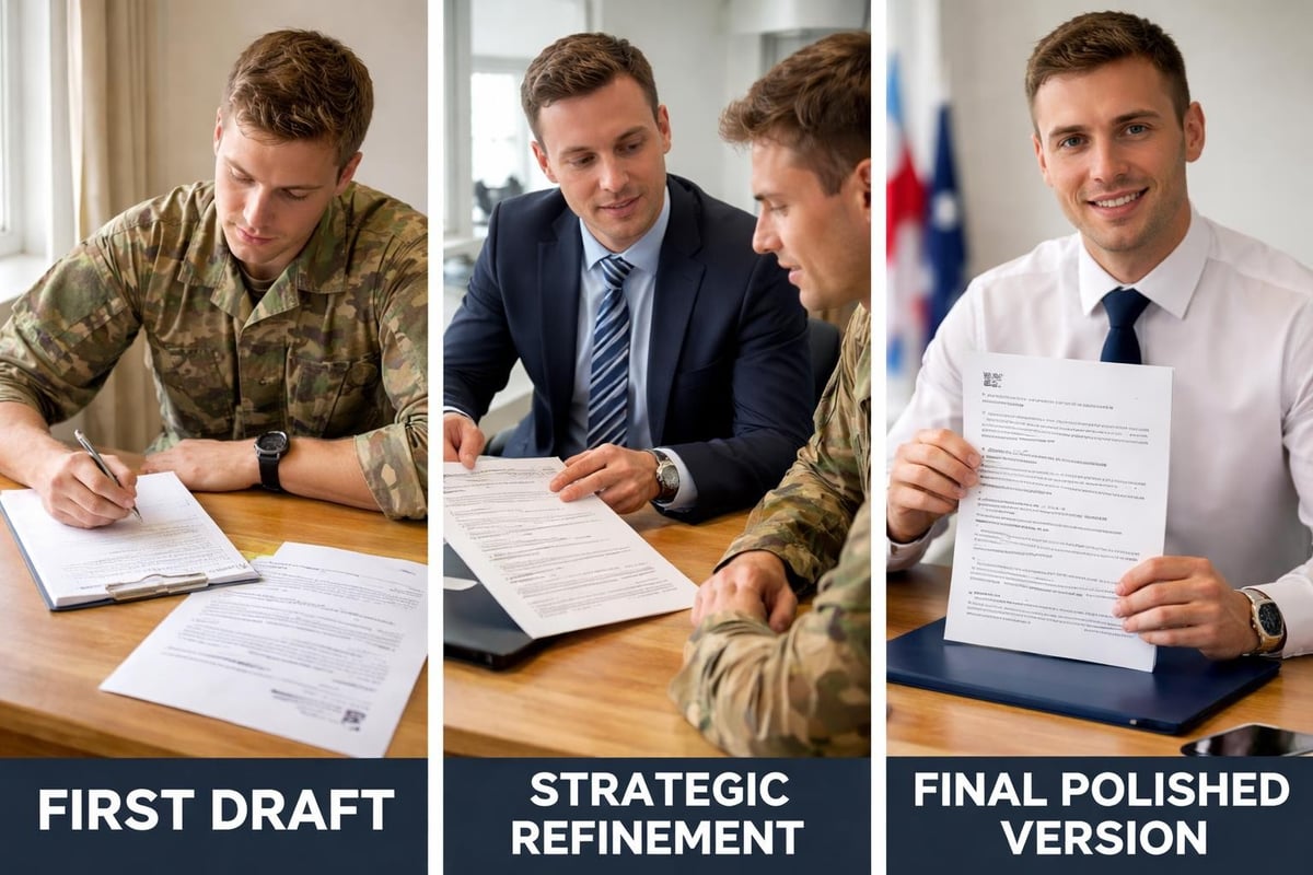 CV review and refinement process