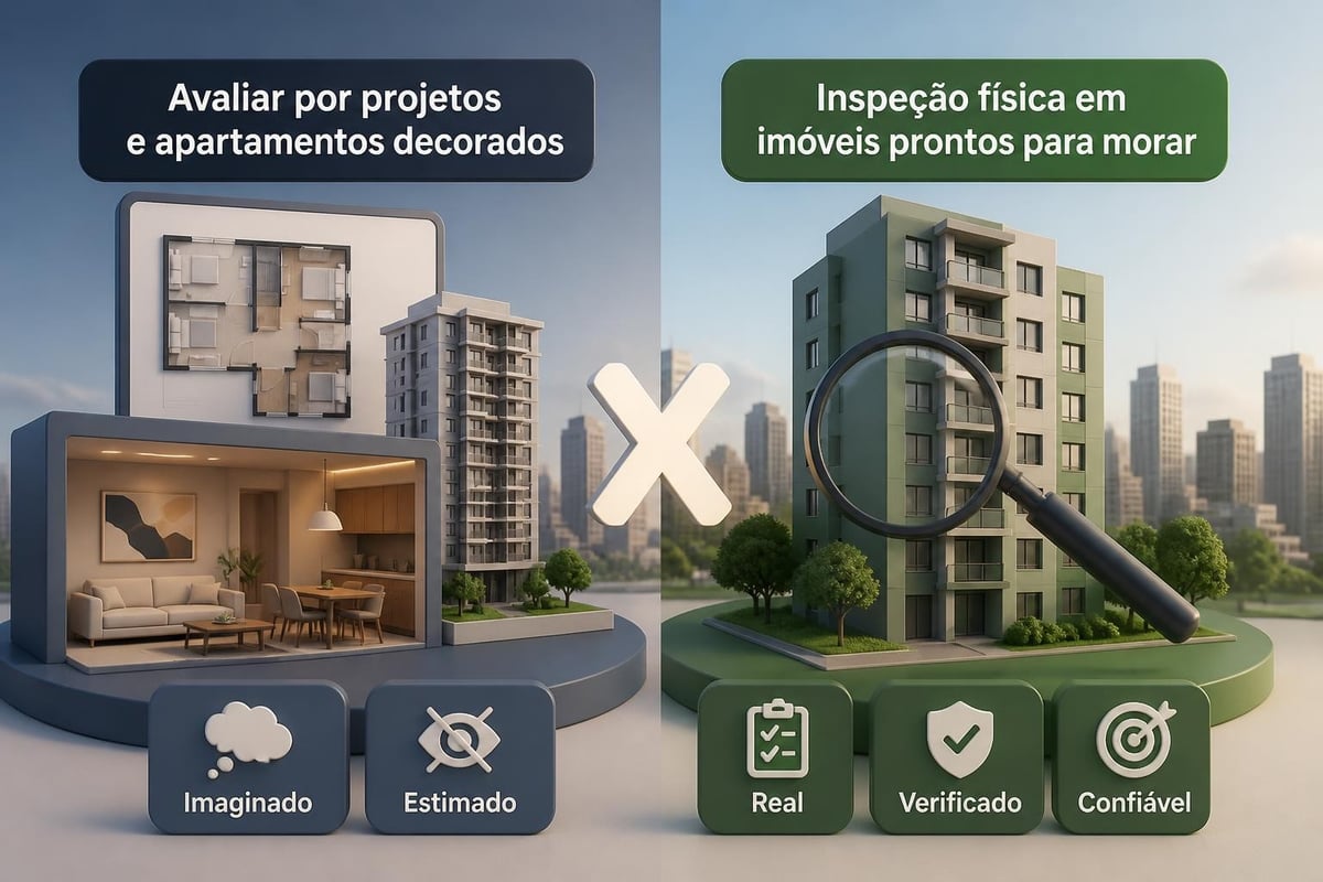 Comparação lançamento e pronto