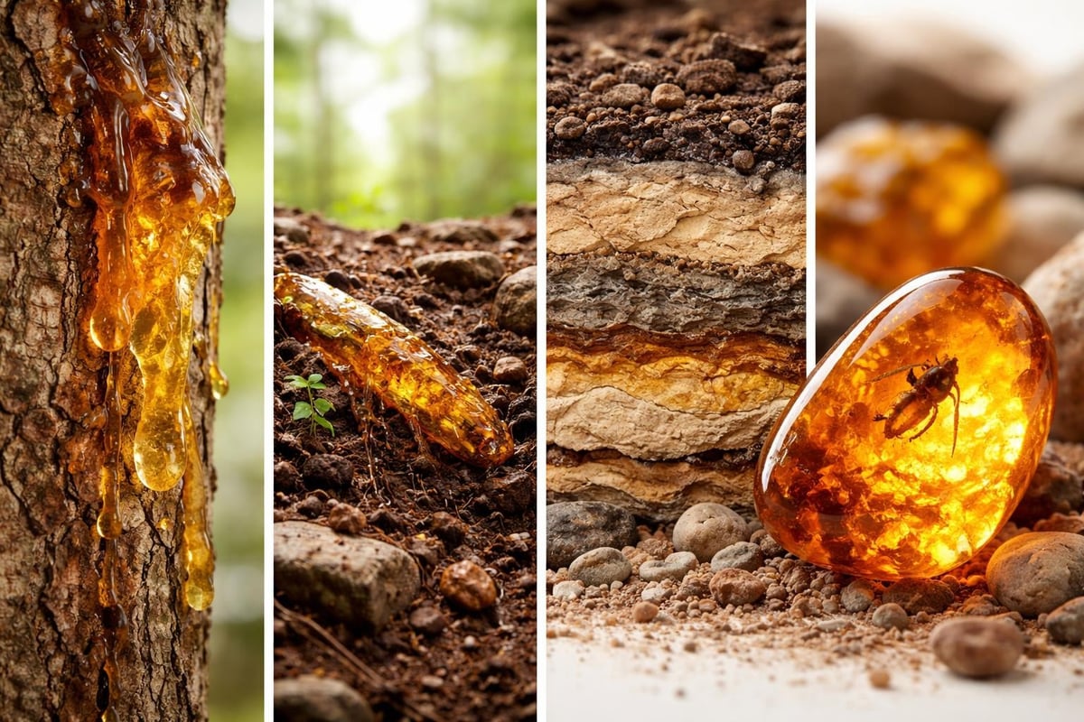 Dominican amber formation process