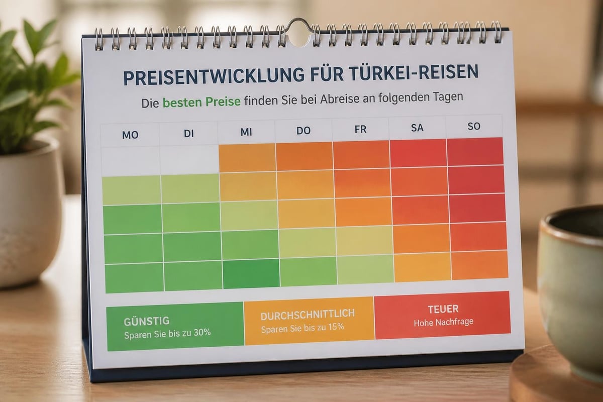 Flexible Buchungsdaten Preisunterschiede