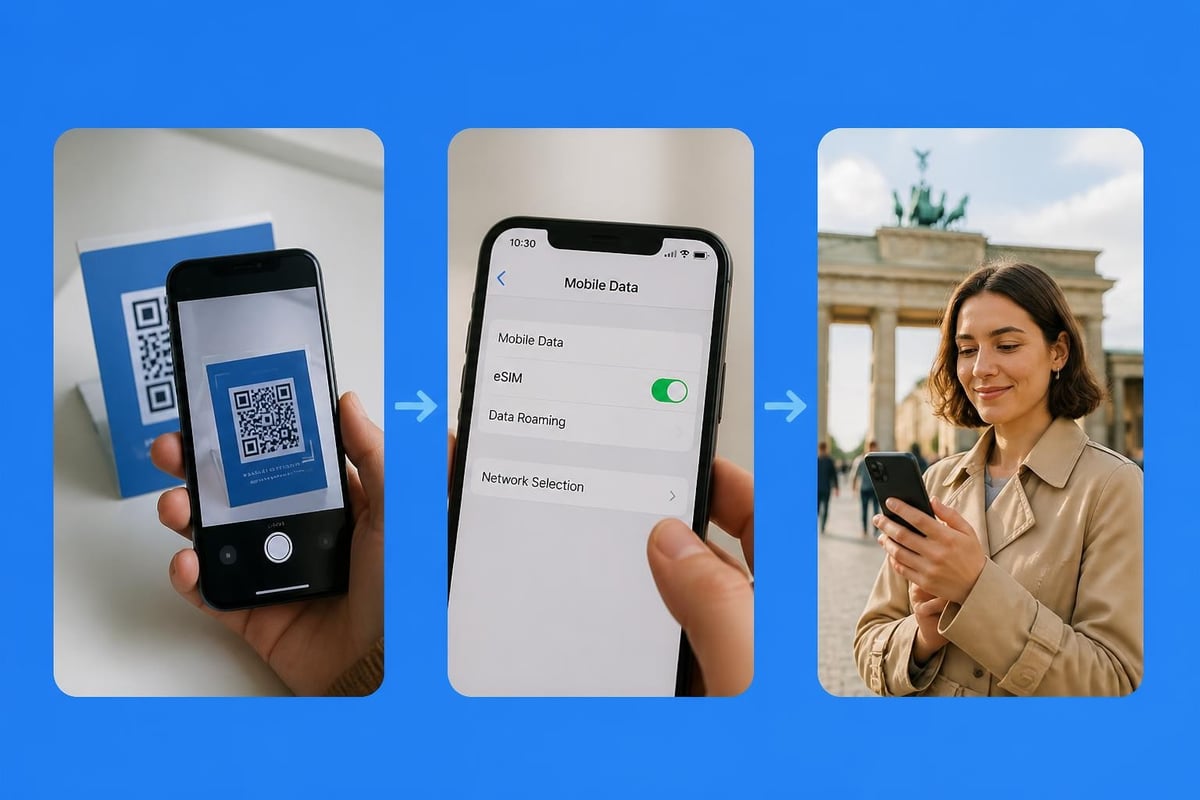 ESIM activation process