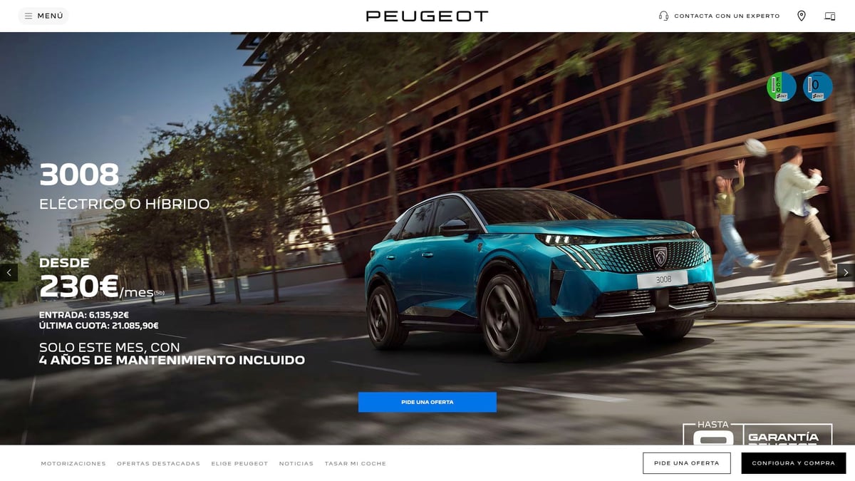 7 Mejores Coches 7 Plazas para Familias en 2025 - Peugeot 5008 2025