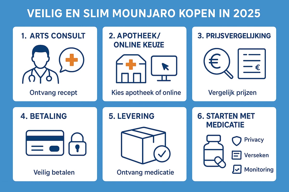 Stappenplan: Veilig en Slim Mounjaro Kopen in 2025