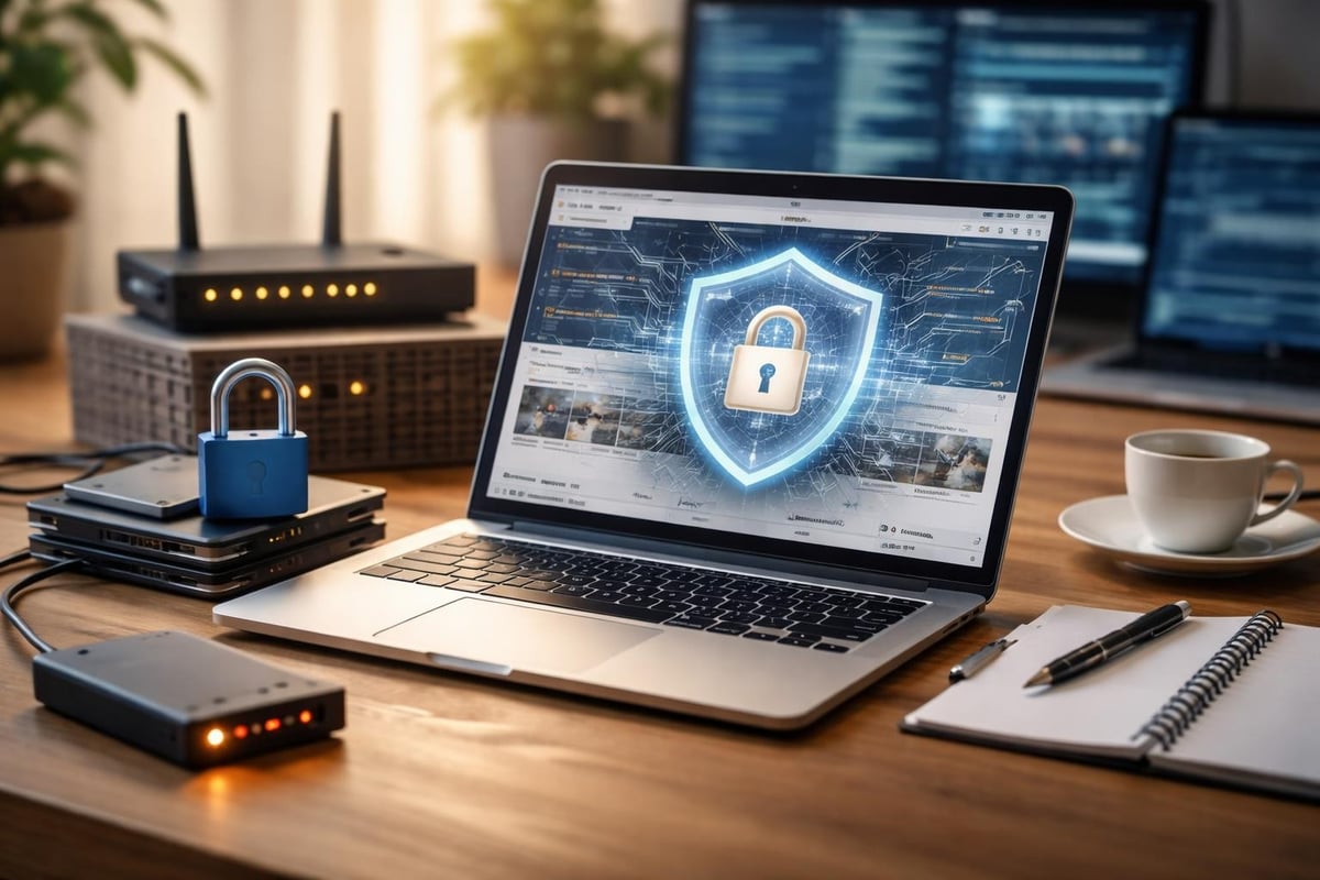 Security layers protecting estate management data