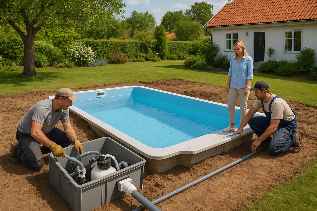 Installation Av 2 Meter Pool – Från Planering Till Färdig Pool