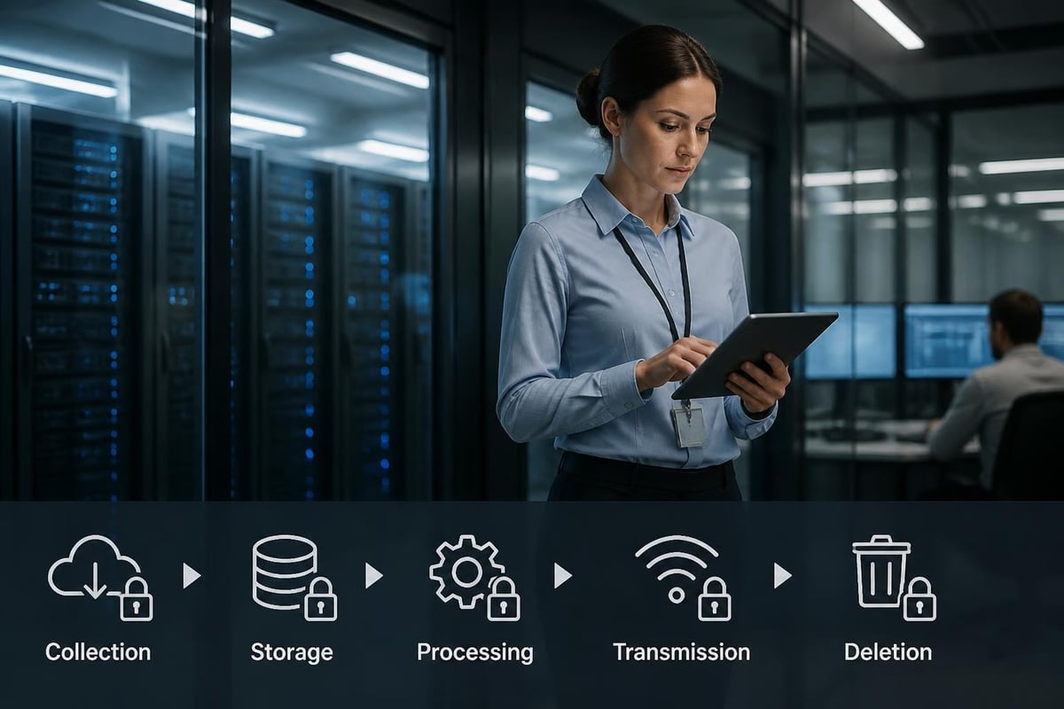 Data lifecycle protection stages