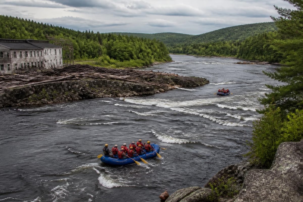 Kennebec River historical timeline