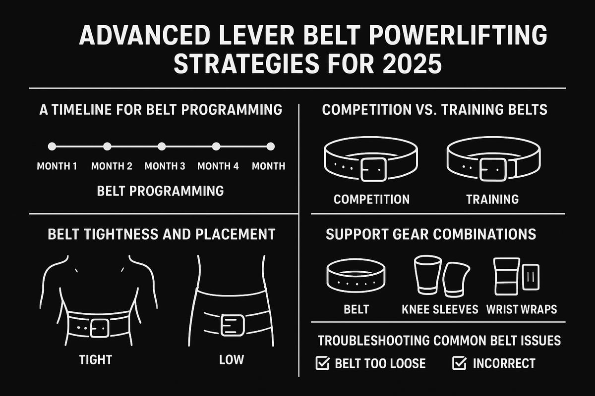 Advanced Lever Belt Powerlifting Strategies for 2025
