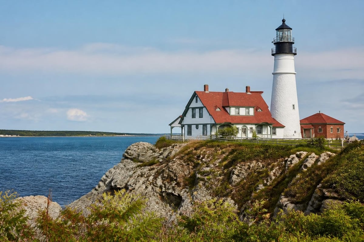 Maine lighthouse exploration