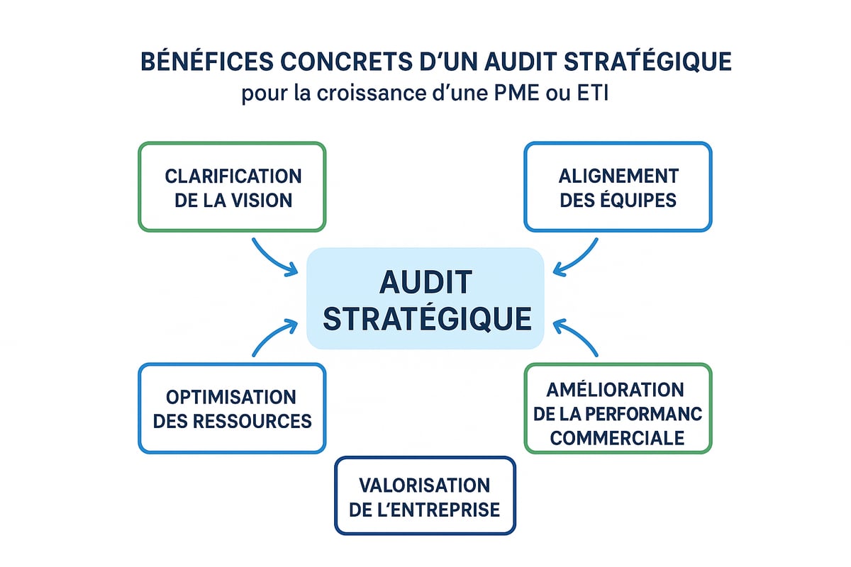 Les bénéfices d’un audit stratégique pour la croissance