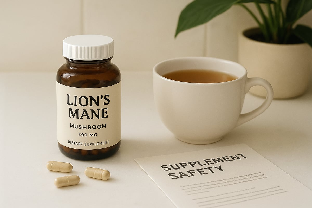 Safety, Side Effects, and Who Should Avoid Lion’s Mane