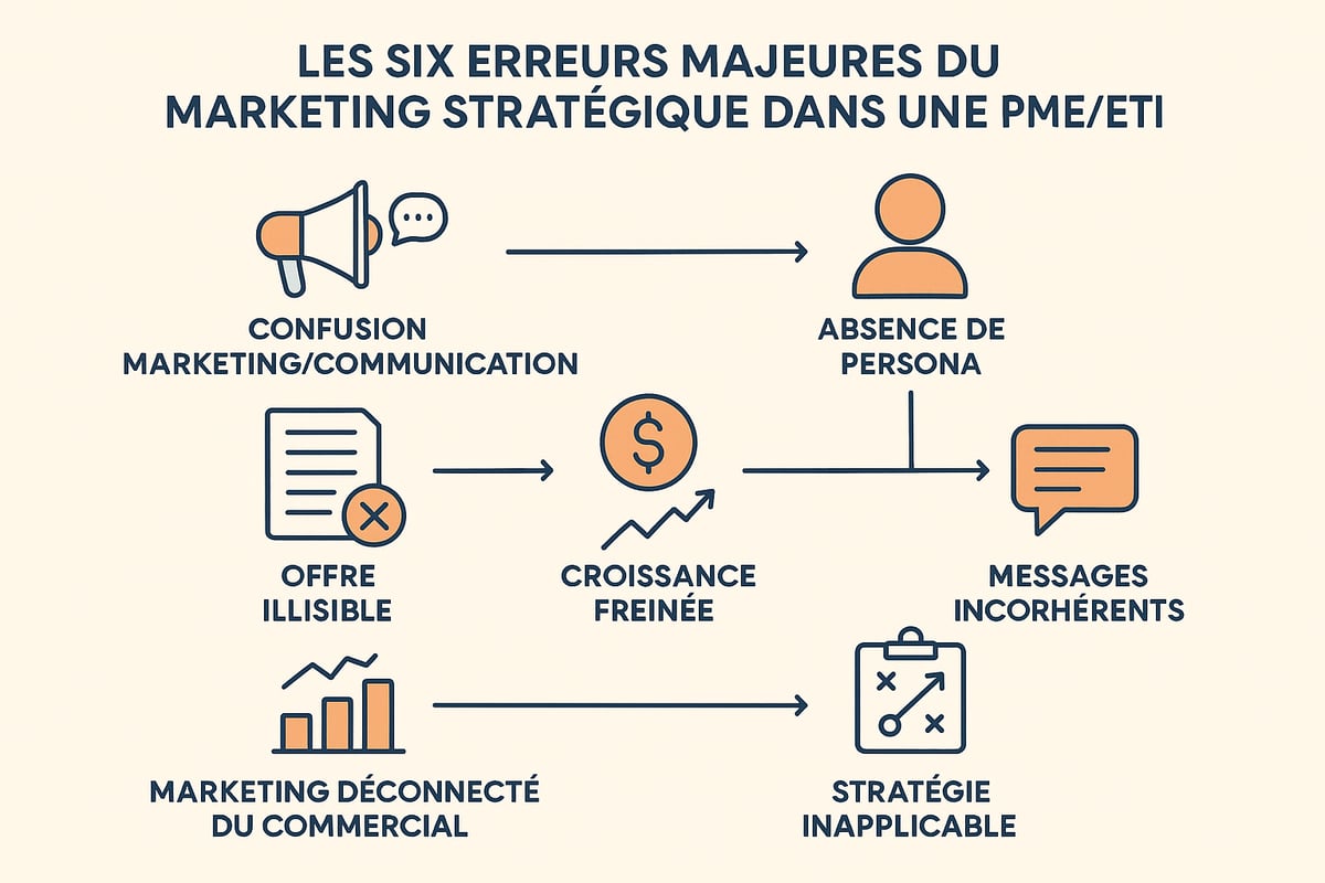 Erreurs Fréquentes Qui Rendent Le Marketing Stratégique Inutile