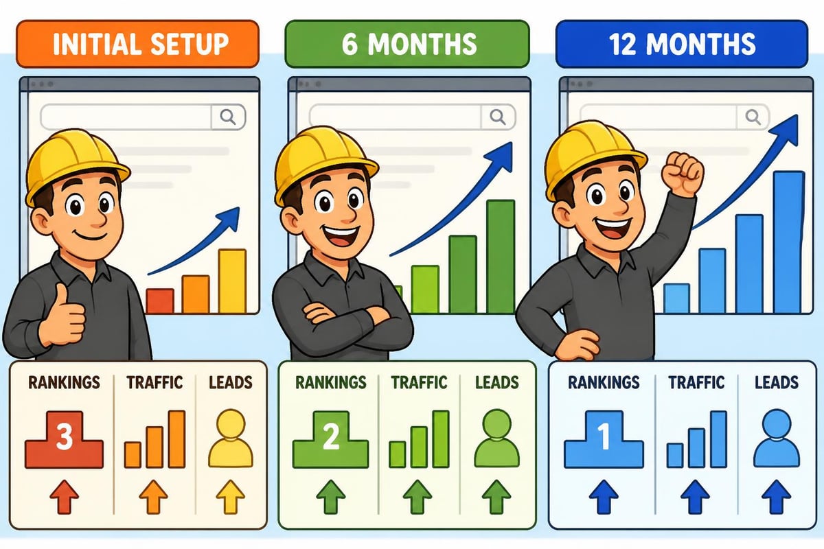 SEO results timeline