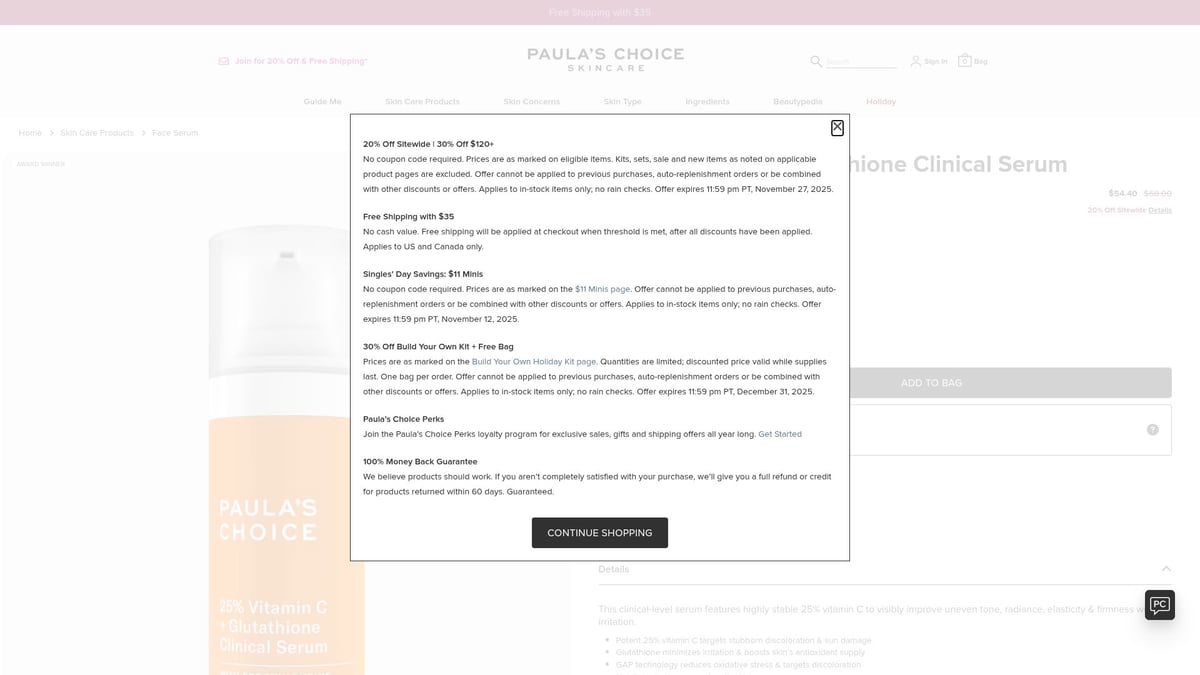 7 Best Gentle Skin Products to Soothe Sensitive Skin in 2025 - Paula’s Choice Calm Redness Relief Repairing Serum