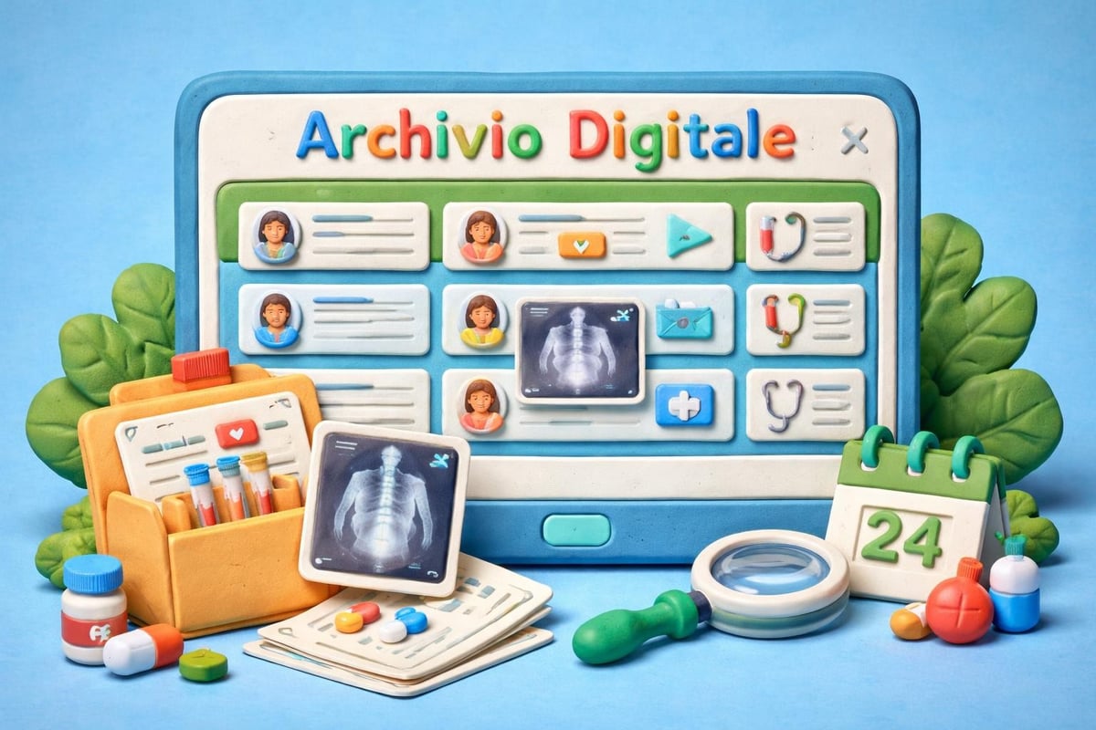 Organizzazione referti pazienti