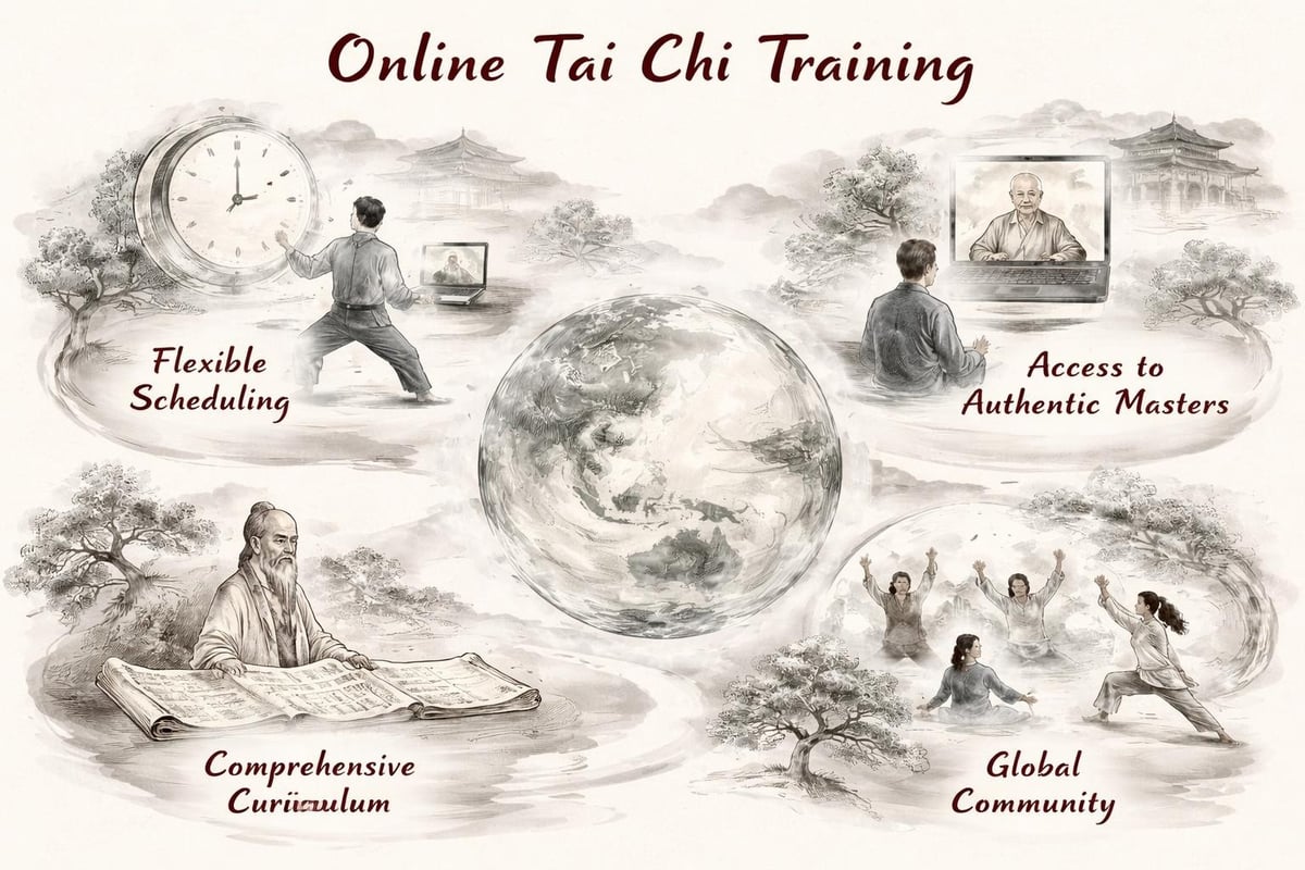 Benefits of online tai chi training