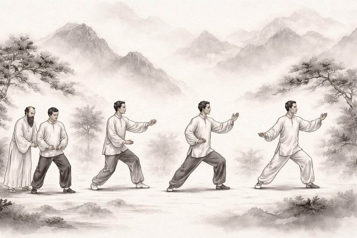 Realistic tai chi progression
