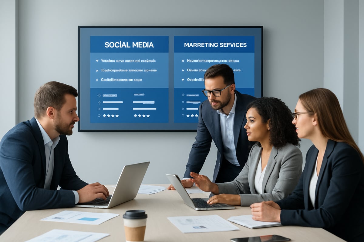 How to Select the Right Social Media and Marketing Services in 2026